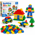 Colourful interactive building blocks set for children ages 5-10